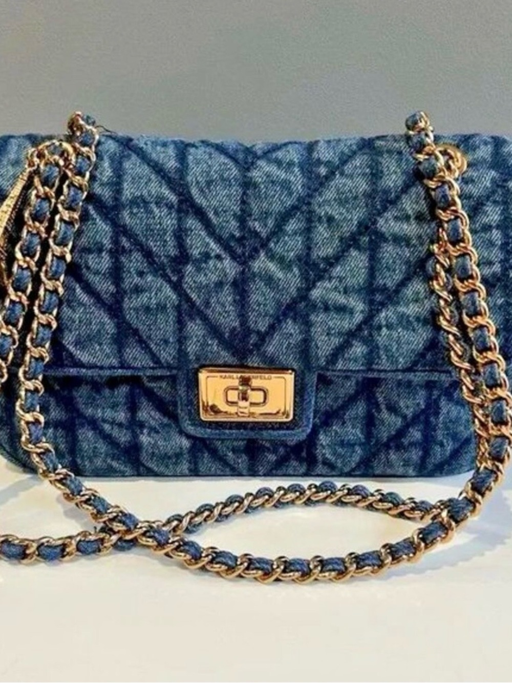 Karl Lagerfeld Paris New Agnes Women’s Shoulder Purse Good Hardware Retail $328